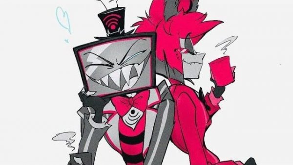 Vox x Alastor (Voxal) | Super Psycho Love | Hazbin Hotel