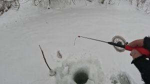 ПЛОТВА и ОКУНЬ ЗИМОЙ на безмотылку