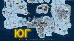 Next RP - январские граффити 2026 года. Карта. СЕВЕР. ЮГ.