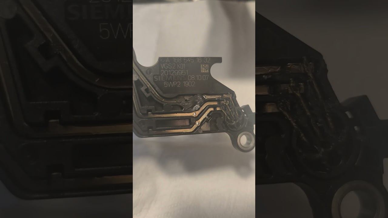 Ремонт платы 722.7 АКПП W168 A1685451632 Vgs2 K01, ошибка по связи с платой