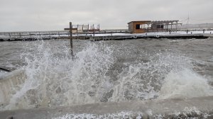 По заснеженной Керчи. Видео прогулка.