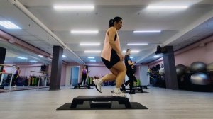 СТЕП АЭРОБИКА ЦЕЛАЯ ТРЕНИРОВКА / STEP AEROBICS