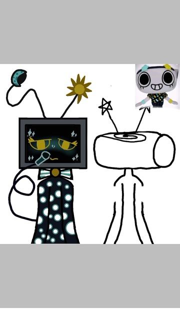 нарисовала Шелливизион в скрине стар тайм :3