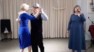 Падает снег - Вера Грюнберг - Иванникова (танец - Нина Сергеева и Роман Устиловский)