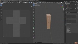 Урок 10. UV-развертка модели в Blender 4.5 на примере робота