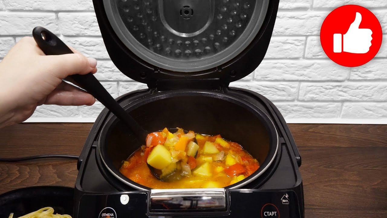 Очень Вкусный Ужин. Большое блюдо для всей семьи. Лагман в мультиварке Вас Покорит! смотреть онлайн