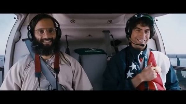 The Dictator - Helicopter Scene
