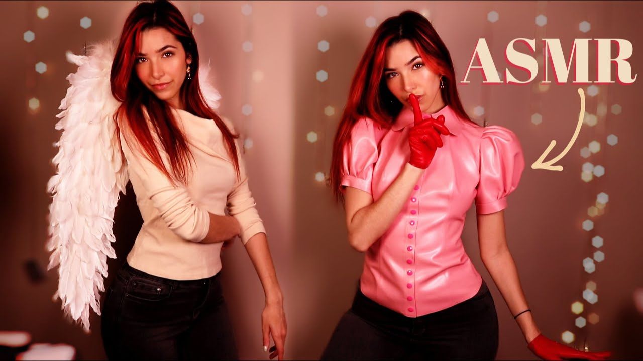 ASMR Triggers That I'm Wearing (Latex, Feathers, Ribbed Dress...) смотреть онлайн