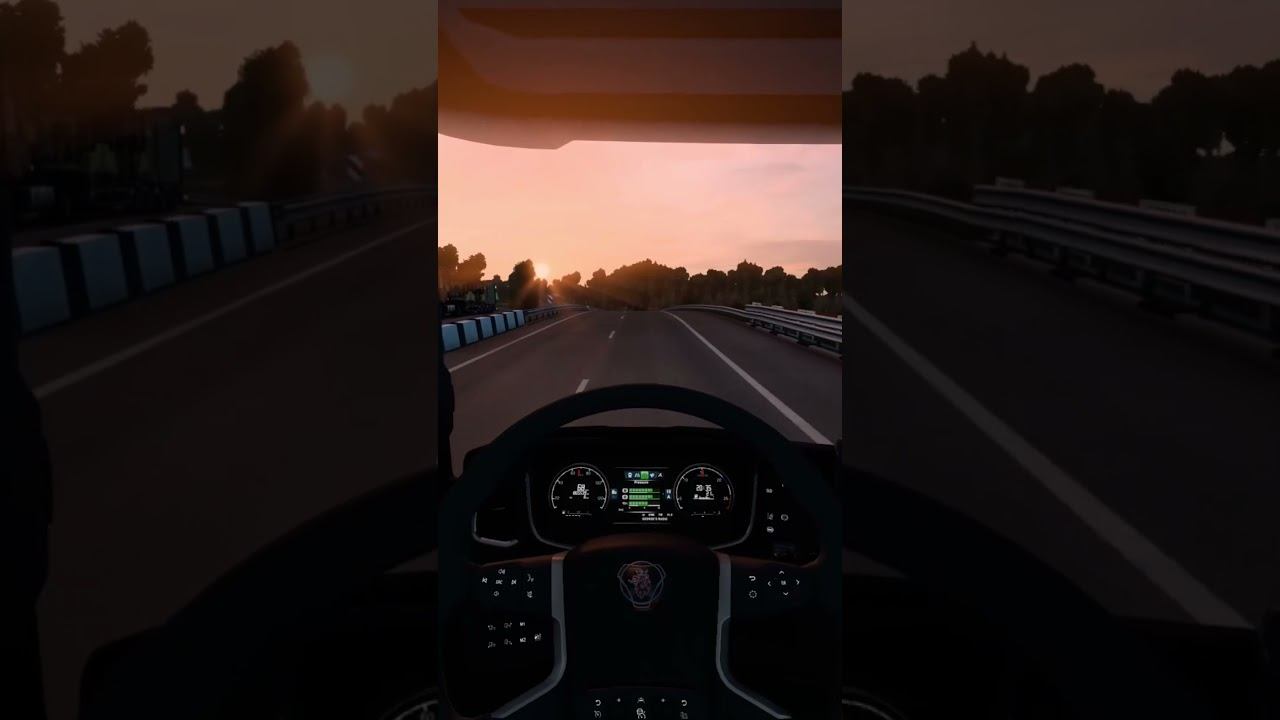 Ets2 Euro truck simulator 2 Logitech g29 short #shorts смотреть онлайн