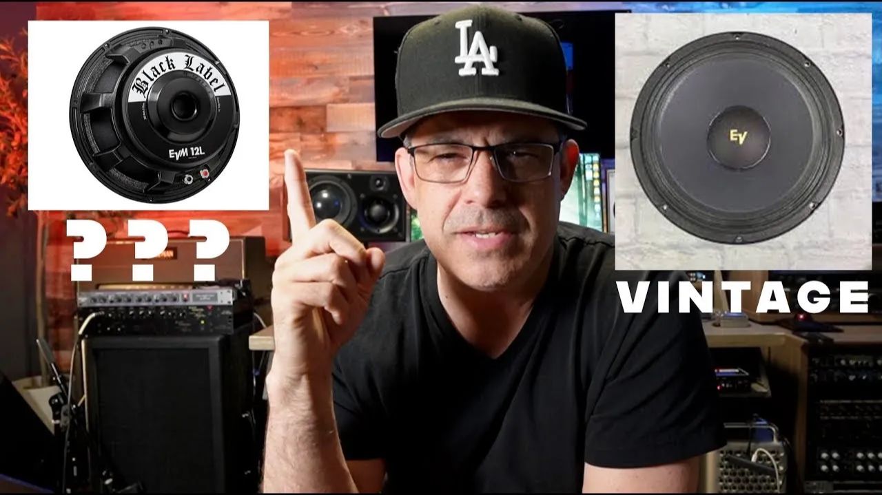 Michael Nielsen - Big Hairy Guitars: Динамики EV EVM12L Vintage против Black Label Zakk Wylde