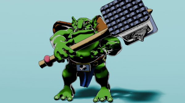 Орк 3D Анимация-2