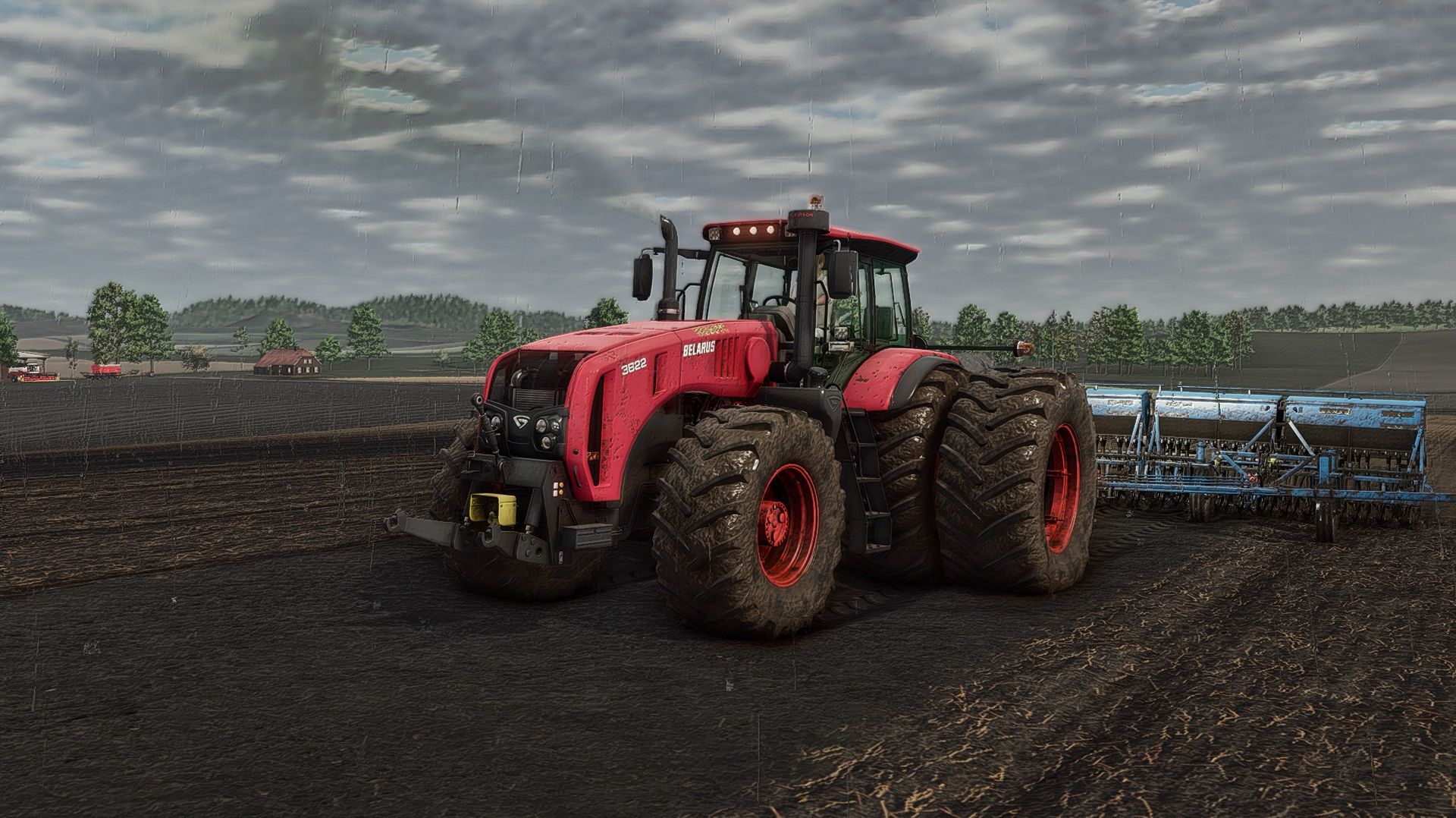 Farming Simulator 2025 Zelonka / сев озимой пшеницы / Мтз 3522