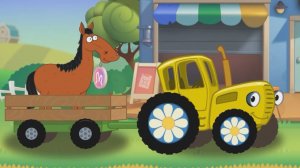 Мультики Для Детей, По Полям Катаемся и Кормим Животных