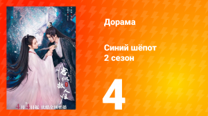 Синий шёпот 2 сезон 4 серия