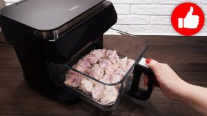 Идеальный Рецепт Мяса, проверенный годами. Всегда получается сочное и Вкусное. Свинина в аэрогриле.
