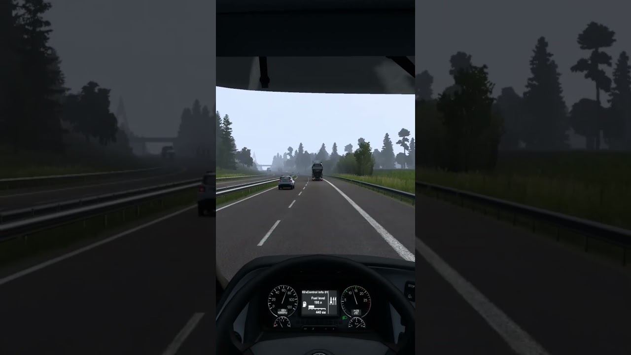 ETS2 Euro truck simulator 2 Logitech g29 #shorts смотреть онлайн