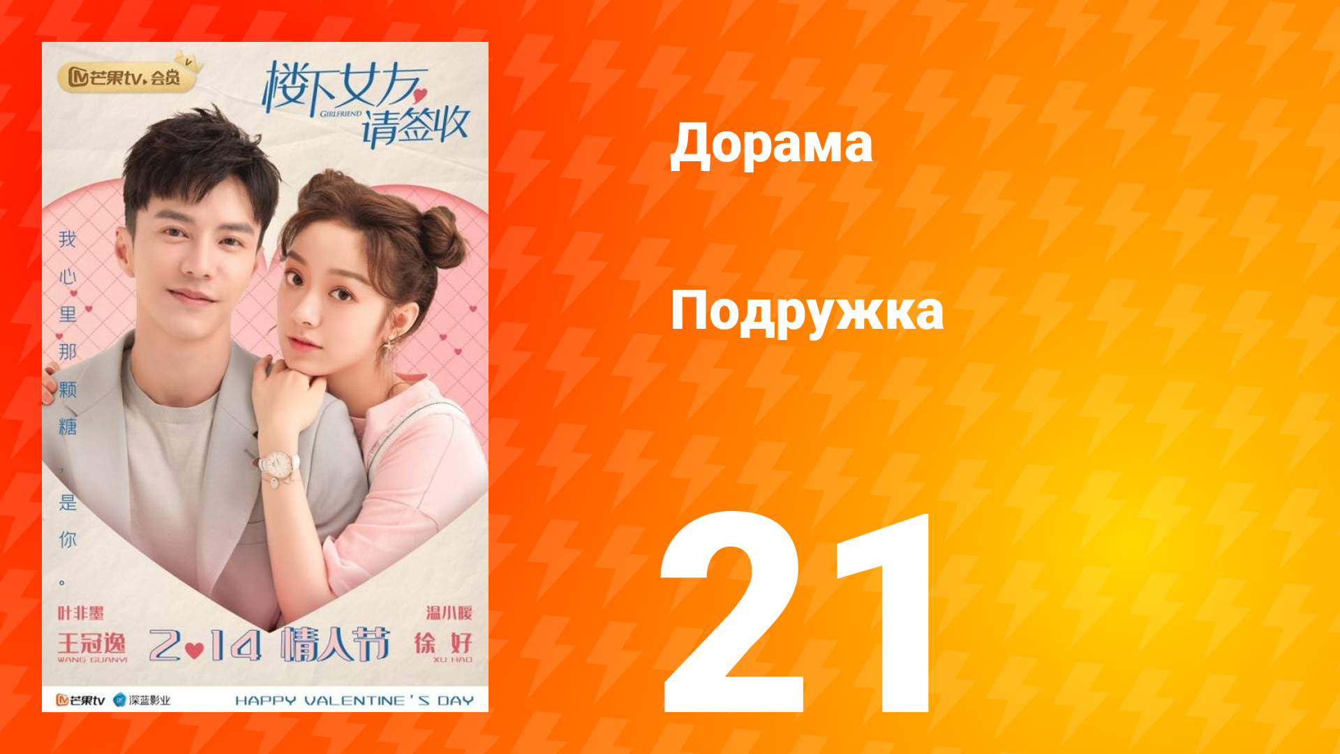 Подружка 1 сезон 21 серия