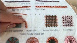 19. Стежок “Гусеничка”