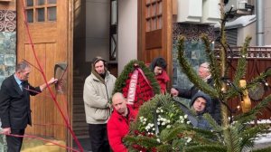 Похороны Игоря Золотовицкого / МХТ Чехова 17 января 2026