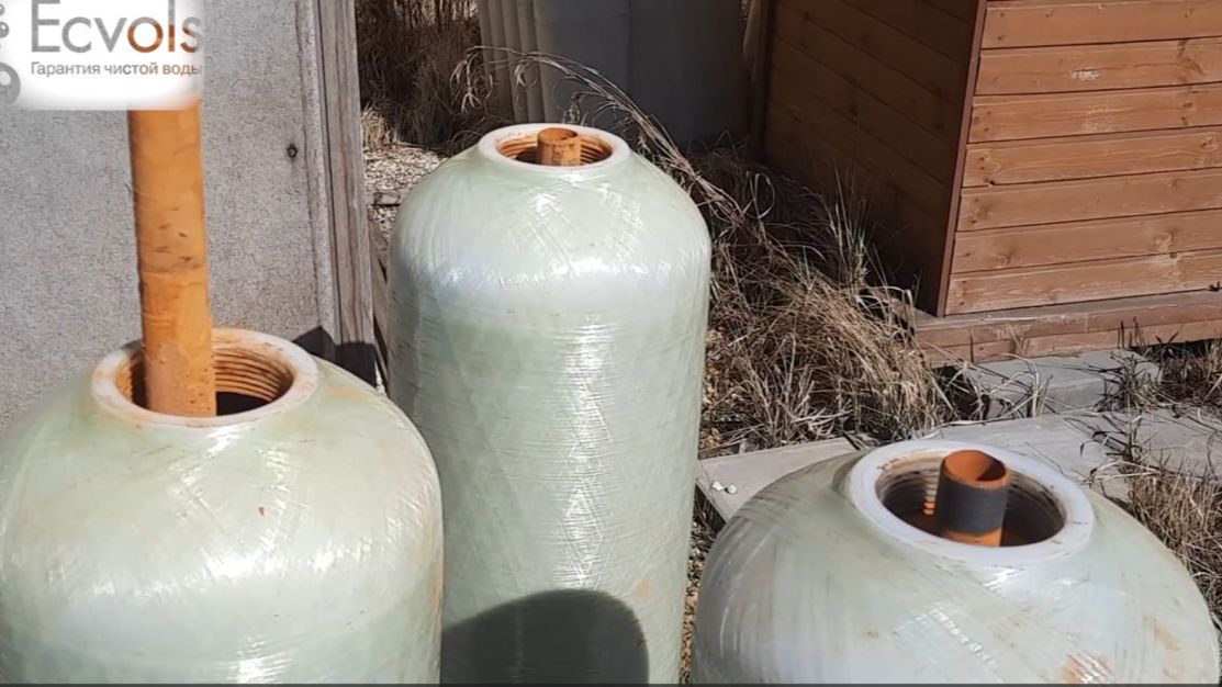 Так выглядят фильтры после зимы: железо, лёд и полная перезасыпка колонн | Работа над ошибками