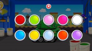 мою чищу и расскрашываю танк