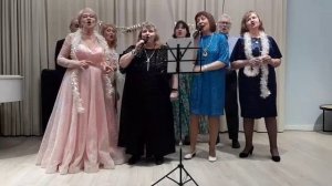 Снова с неба летят снежинки (Новый год) - ВА "Поющие сердца"(солистки-Лидия Косарева и Анна Гришина)