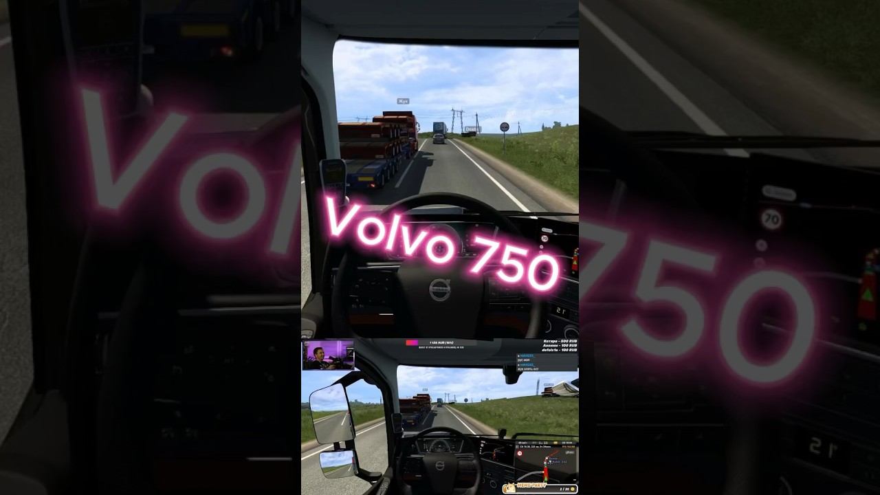 Volvo 750 ETS 2 #ets2 #eurotrucksimulator2 #лучшийсимулятор смотреть онлайн
