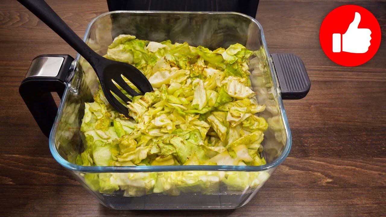 Просто и невероятно вкусно: 3а считанные минуты жареная капуста в аэрогриле смотреть онлайн