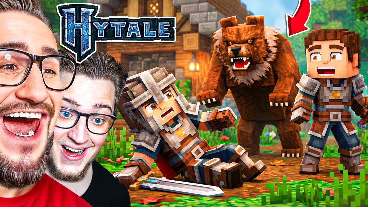 ПЕРВЫЙ ДЕНЬ ВЫЖИВАНИЯ В HYTALE! #1 смотреть онлайн