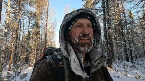 НА ПУТИКЕ В -28°С. БЬЮ БАКЛУШИ НА "ЯГОДНОЙ". ЕДВА НЕ СГОРЕЛ В ЗИМОВЬЕ! #идилесом 15.12.23
