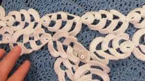 Поясок безотрывными мотивами