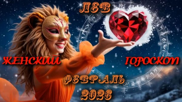 Лев. Женский гороскоп. Февраль. 2026.