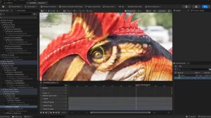 UNREAL ENGINE 5.7 АНИМАЦИЯ СКЕЛЕТА ДИНОЗАВРА