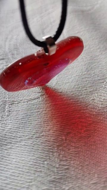 сердечко красное двойное