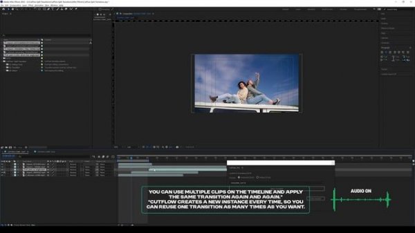 Install and Usage CutFlow Split Transitions