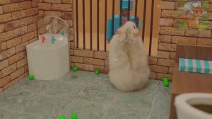 Маленький хомячок, который сбежал из вентиляционного канала!С двухцветной двуглавой змеей нелегко сп