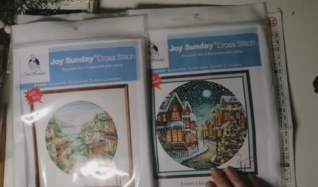 20 вышивальных наборов Джой Сандей, нанесенка смотреть онлайн