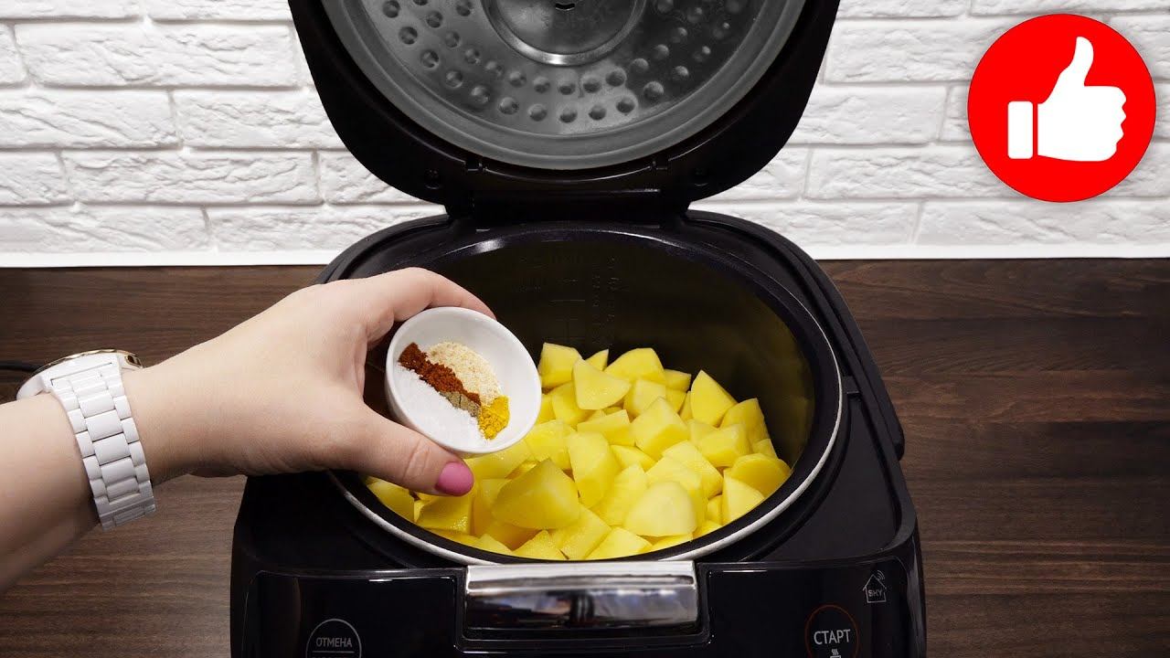 Картошку НЕ Жарьте! Блюдо ВАС Покорит! Просто быстро очень вкусно картошка с кабачками в мультиварке смотреть онлайн