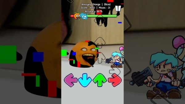 FNF Против Надоедливого Апельсина