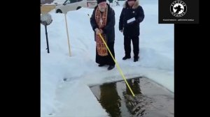 Освещение Купели п.Бабино 2026г.при содействии «Русской Общины», г.Дзержинск , Россия.