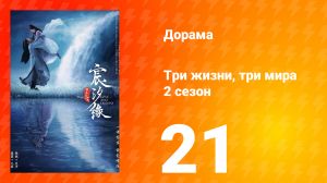 Три жизни, три мира: Любовь и судьба 2 сезон 21 серия