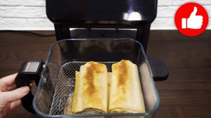 Готова есть это блюдо каждый день! Самый вкусный простой рецепт лаваша с сыром в аэрогриле RED G500