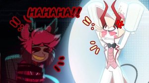 It's not funny meme//hh// gl2 [ radioapple ]//hazbin hotel//alastor& lucifer