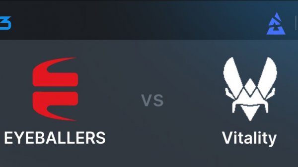 Vitality vs Eyeballers (BO3) раунд 1