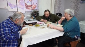 Кушаем с аппетитом ПОДВАЛ ИЛЬИЧА добрая семья из далека Показываем что у нас на обед приготовлено