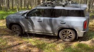 Haval H3, вывешивание в колее