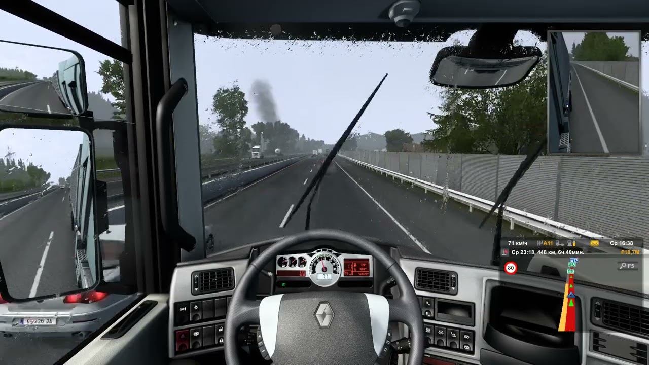Euro Truck Simulator 2 ETS2 Logitech G29  Short #shorts
