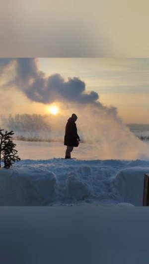 Морозный Алтай ❤️