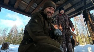 ВСТРЕЧАЕМ НОВЫЙ ГОД В ТАЁЖНОМ ЗИМОВЬЕ. ТРИ ДНЯ В ТАЙГЕ.  #идилесом 08.01.24