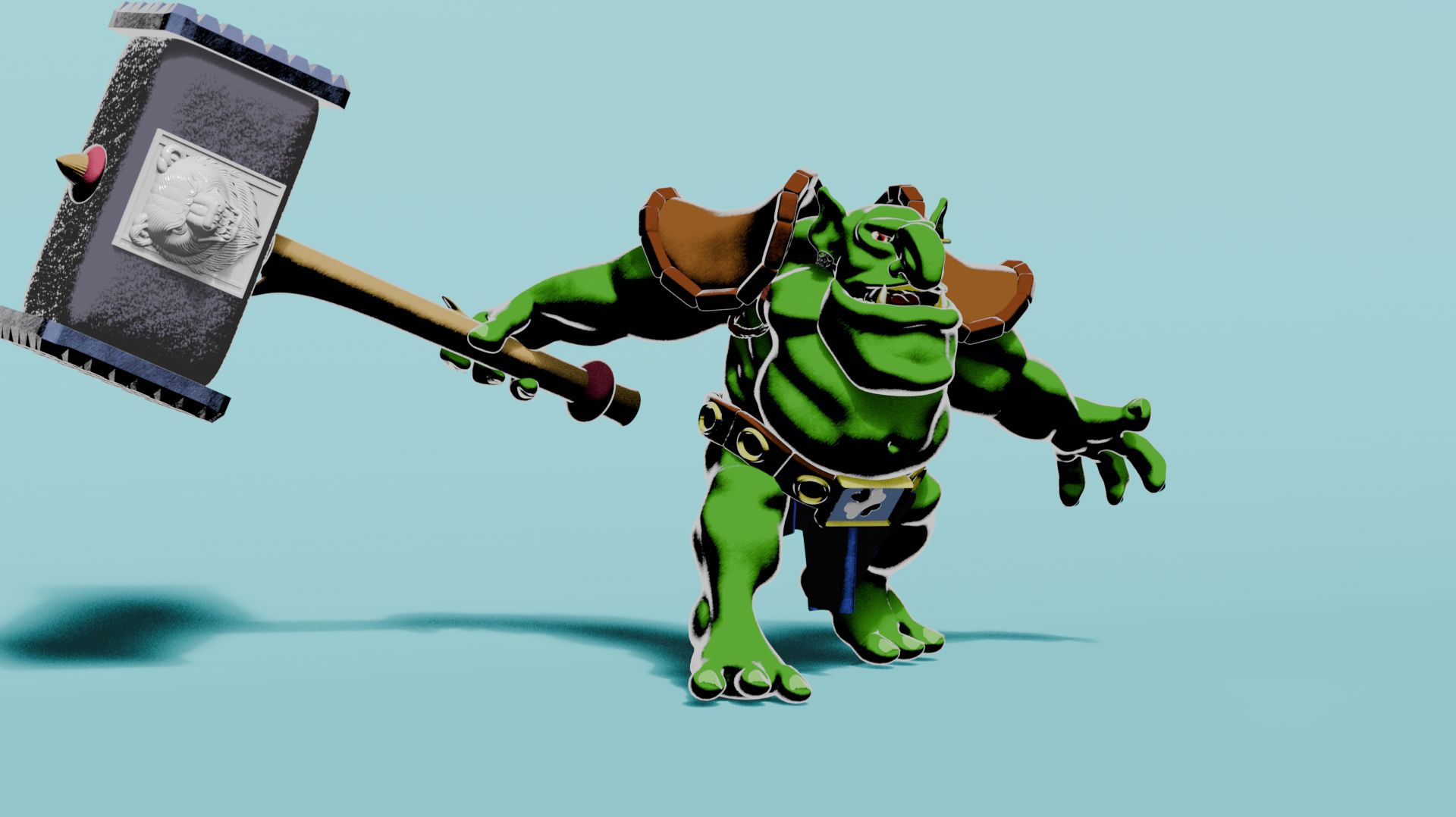 Орк 3D Анимация-1